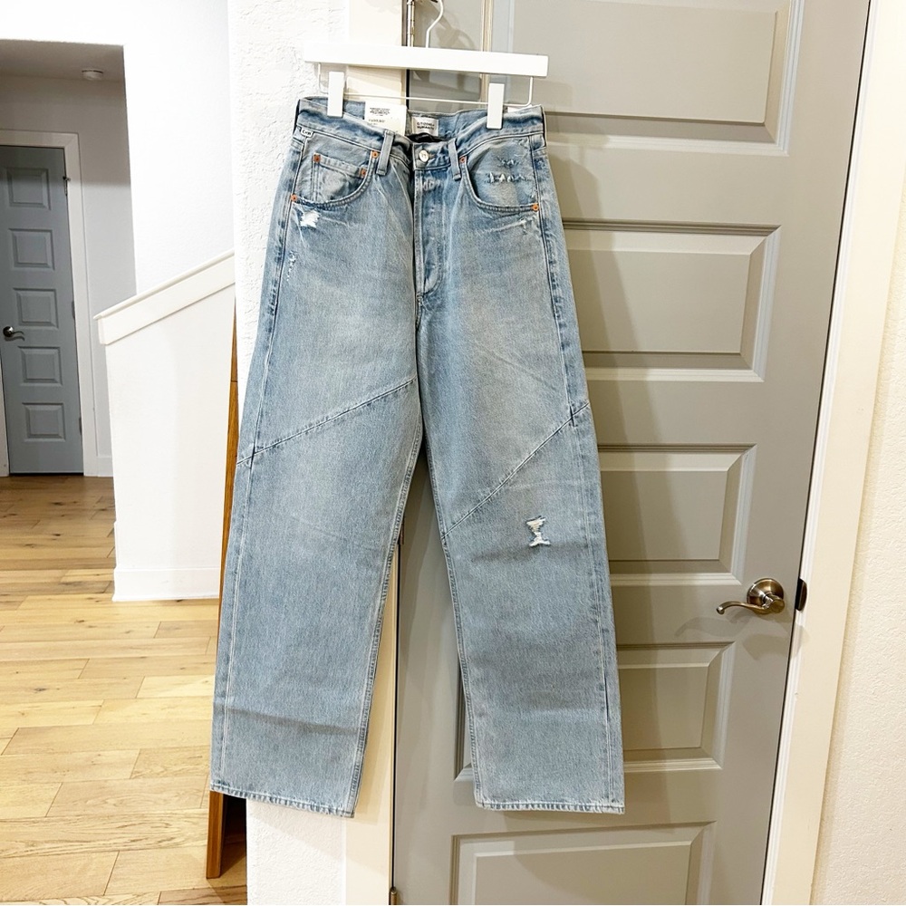 NWT Citizens of Humanity Ayla Swirl Baggy Jeans in Hallstatt - Picture 2 of 4